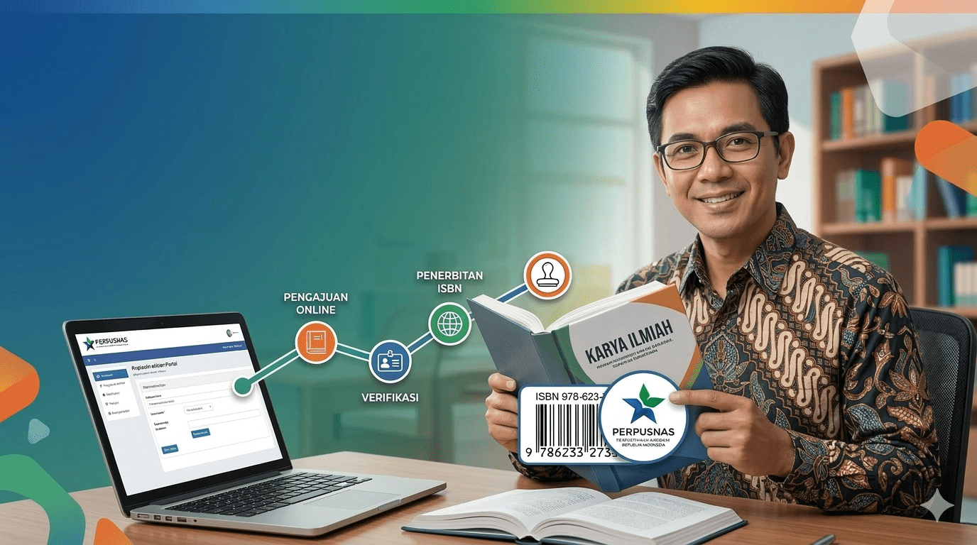 Cara mengurus ISBN resmi Perpusnas untuk buku dosen