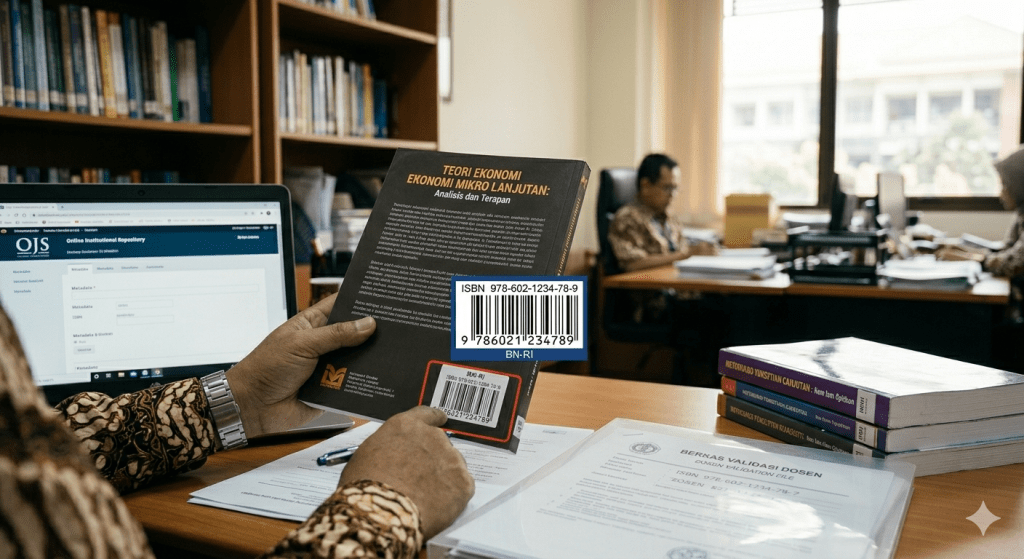 Fungsi ISBN pada buku akademik dosen di Indonesia